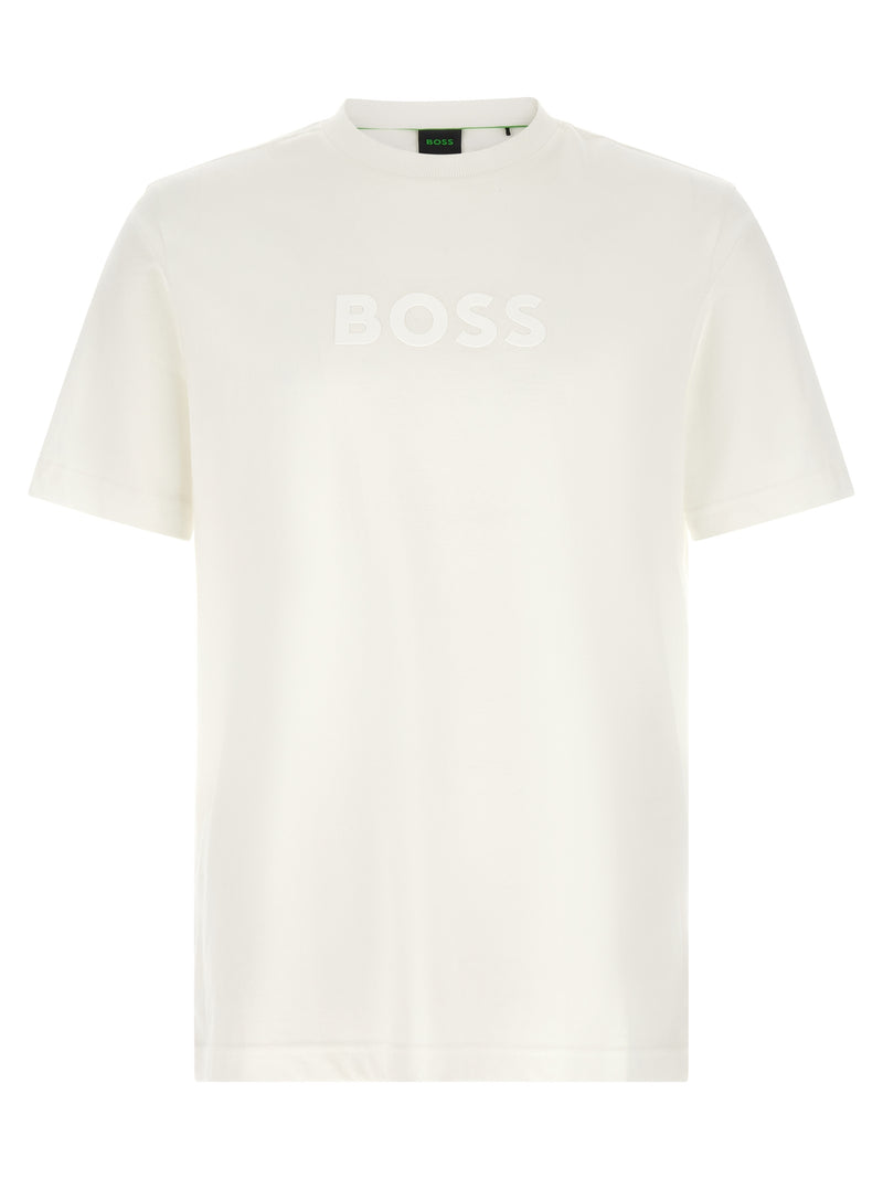 T-shirt en coton blanc Hugo Boss