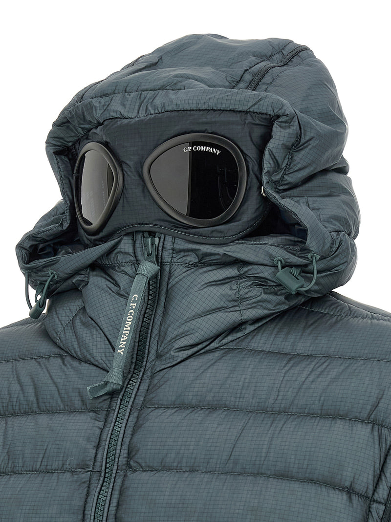 Veste longue C.P. Company en polyamide bleu