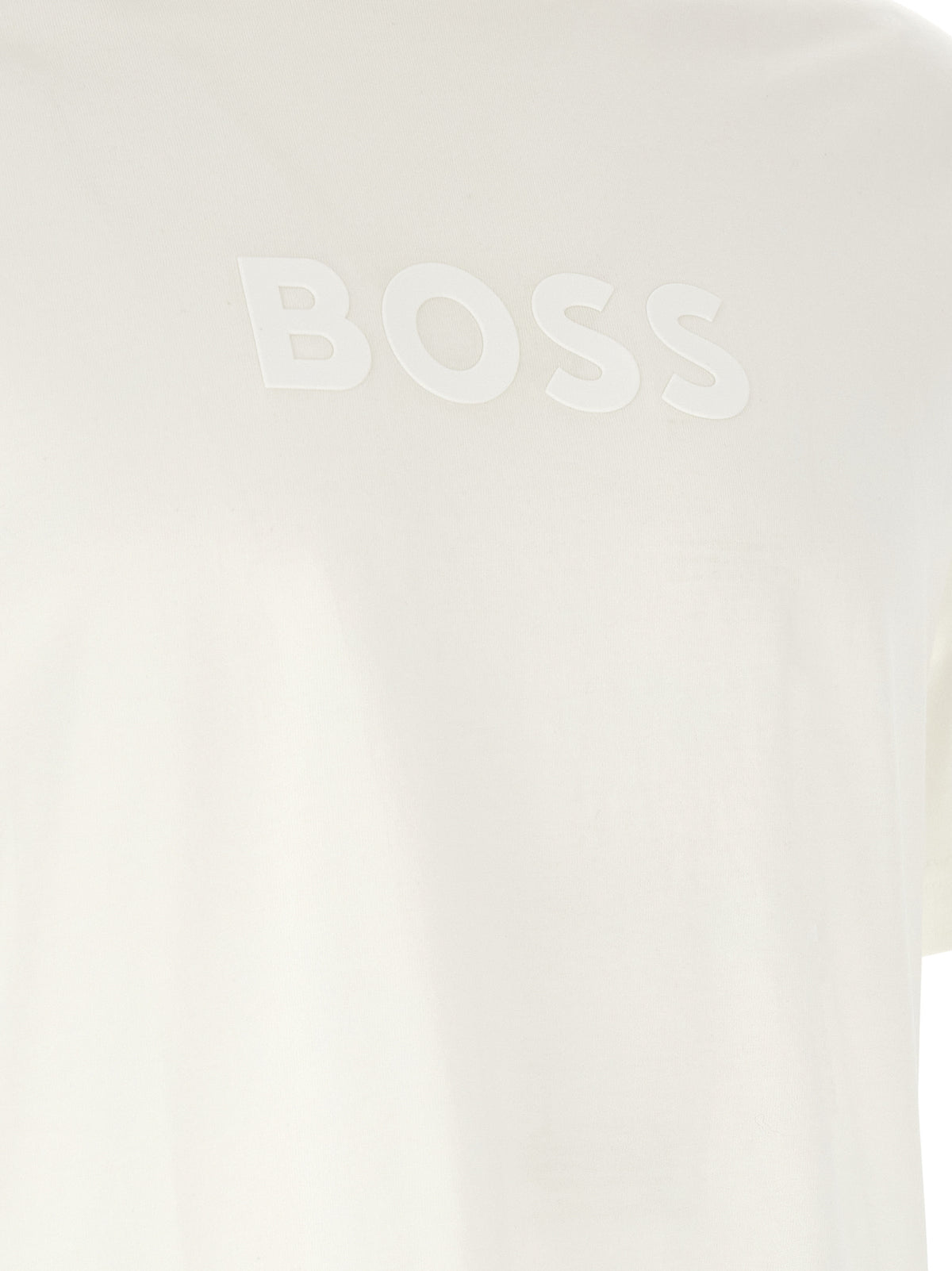 T-shirt en coton blanc Hugo Boss