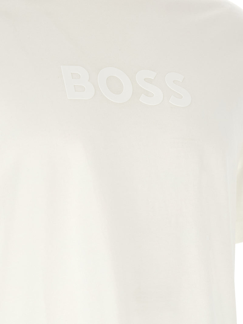 T-shirt en coton blanc Hugo Boss