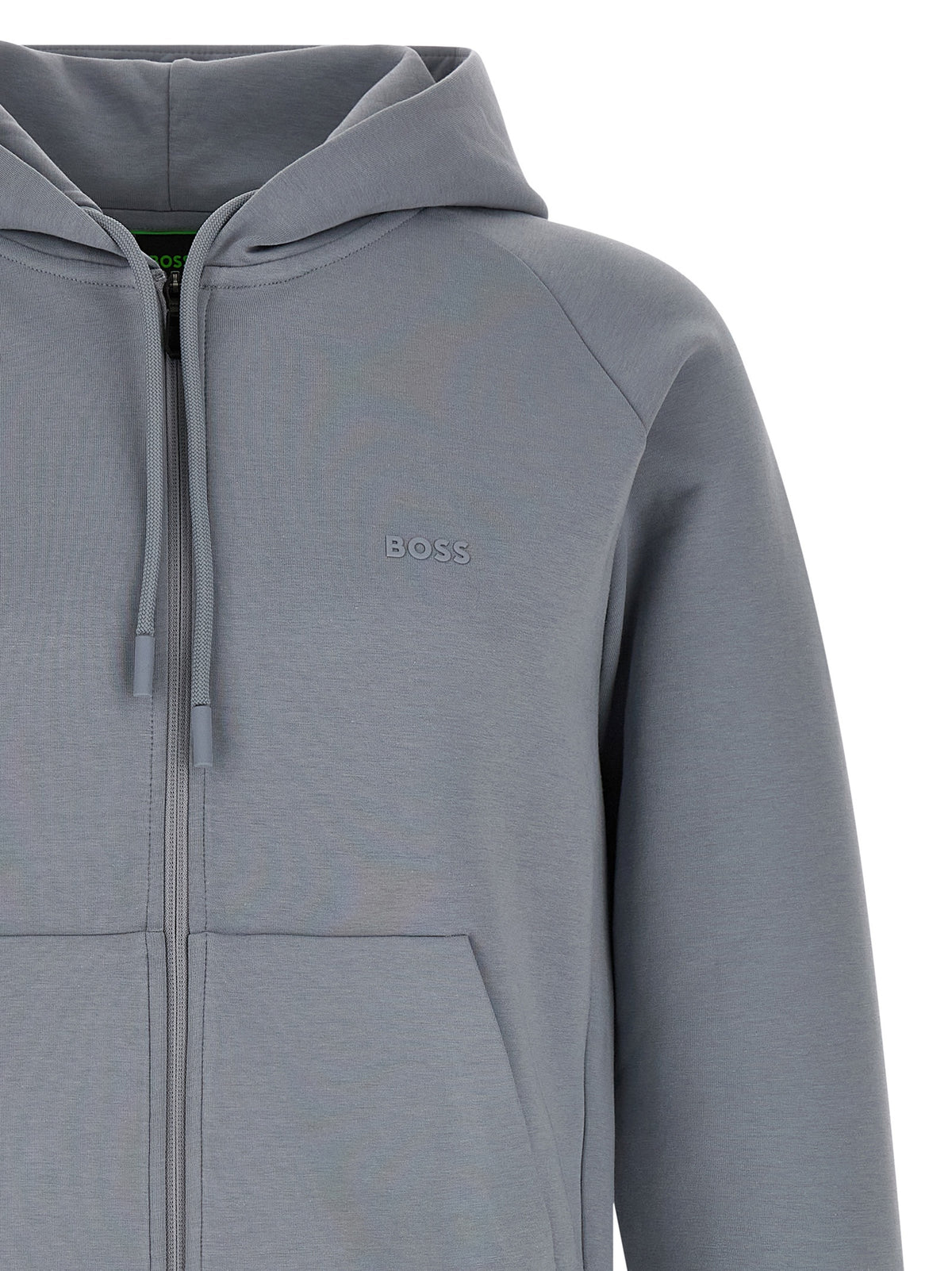 Sweat-shirt Hugo Boss en coton gris
