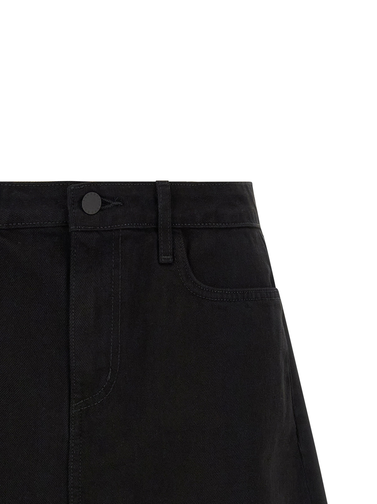 Short bermuda L'Agence Black Cotton