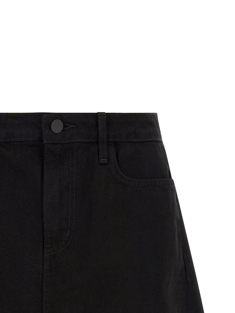 Short bermuda L'Agence Black Cotton