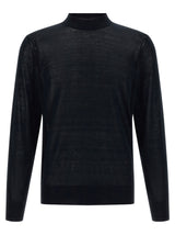Cardigan en soie bleu Brunello Cucinelli