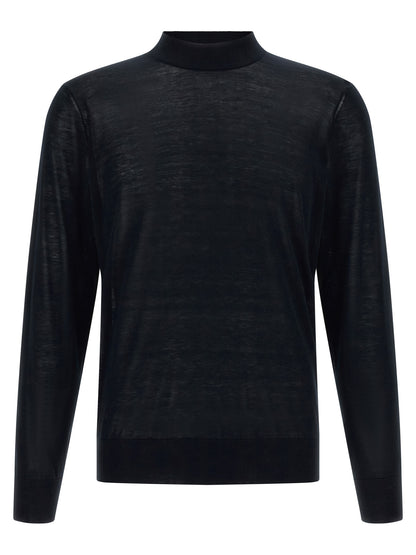 Brunello Cucinelli Blue Silk Cardigan