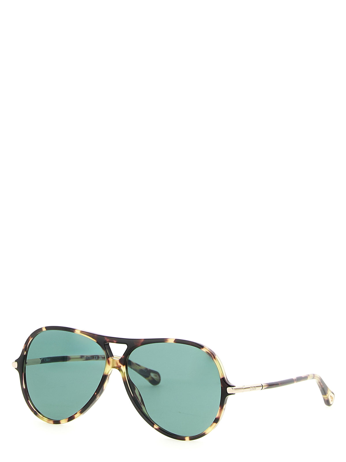 Lunettes de Soleil Chloé en Acétate Multicolore