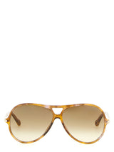 Lunettes de soleil en acétate bicolore Chloé