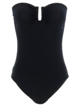 Maillot de bain une pièce noir Eres Polyamide