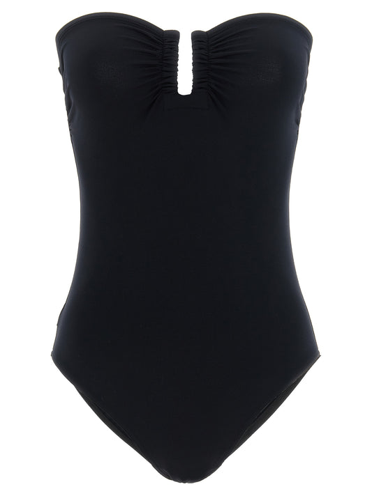 Maillot de bain une pièce noir Eres Polyamide