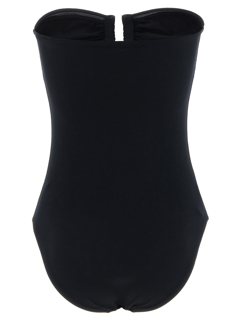 Eres Black Polyamide One-Piece Swimsuit