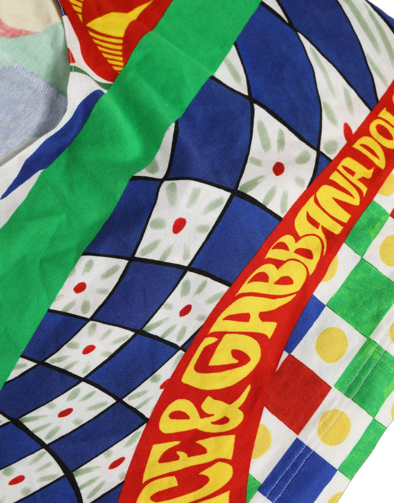 Passe-montagne Dolce & Gabbana Homme Carretto Siciliano Multicolore