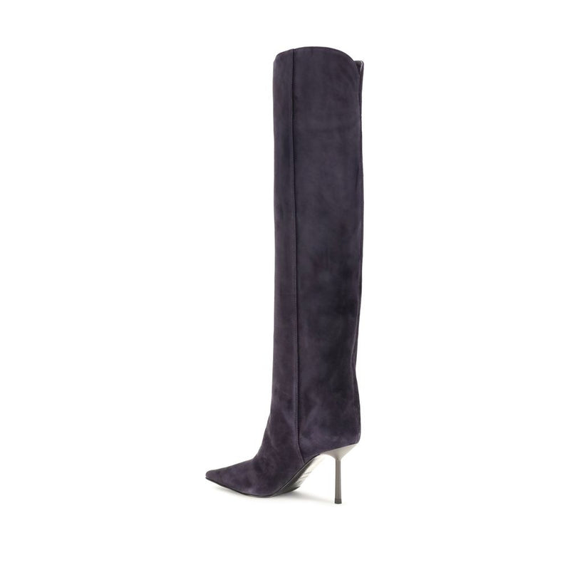LE SILLA Cuir de veau bleu Bos Taurus cuissarde