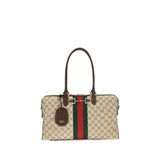 Sac à main Gucci en tissu beige