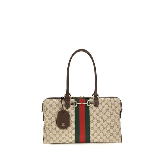 Sac à main Gucci en tissu beige