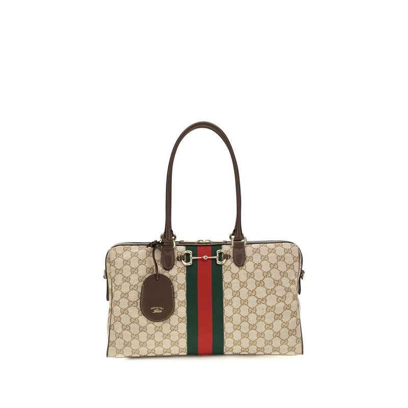 Sac à main Gucci en tissu beige