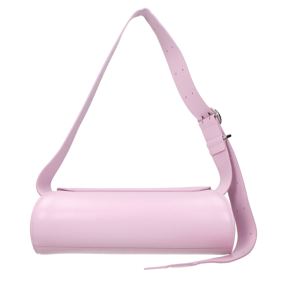 Sac bandoulière en cuir rose Jil Sander