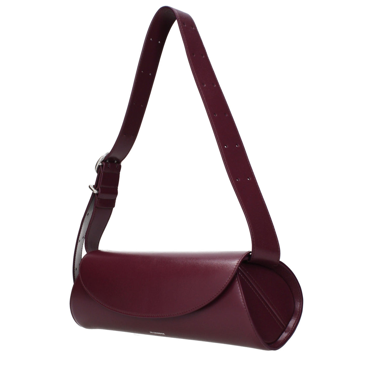 Sac bandoulière Jil Sander en cuir rouge
