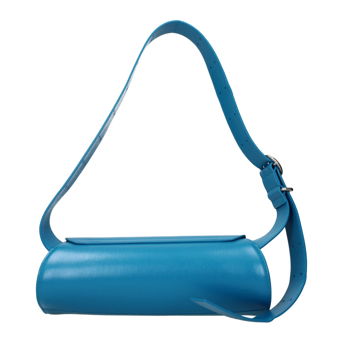 Sac bandoulière en cuir bleu Jil Sander