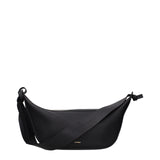 Sac bandoulière Jil Sander en cuir noir