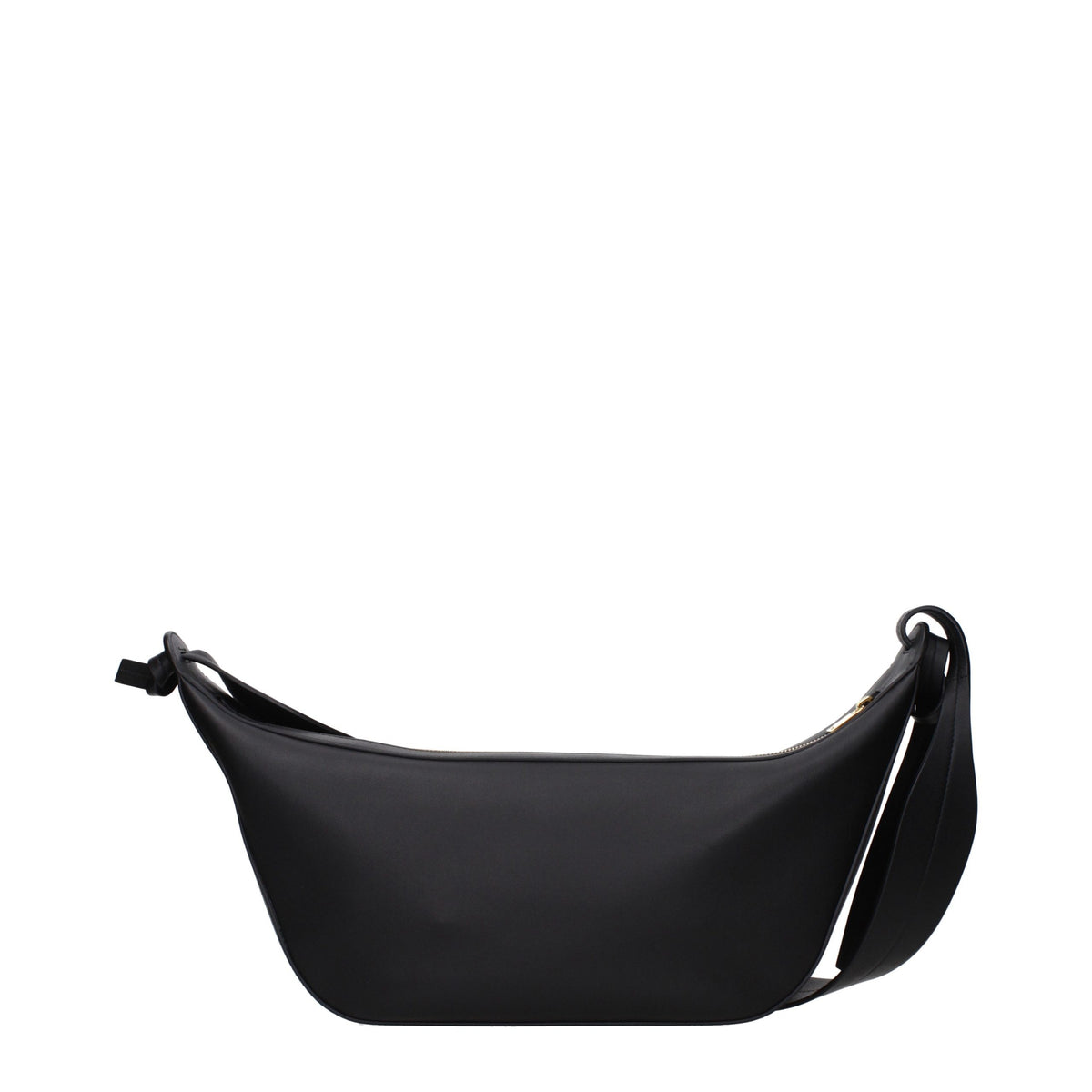 Sac bandoulière Jil Sander en cuir noir