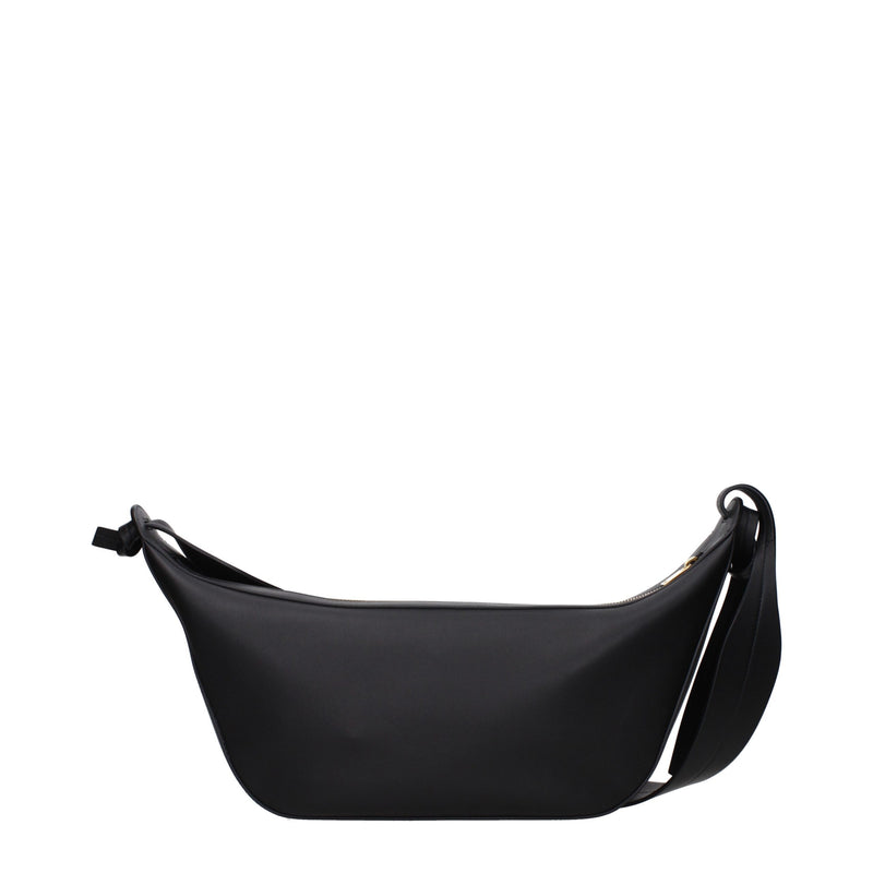 Sac bandoulière Jil Sander en cuir noir