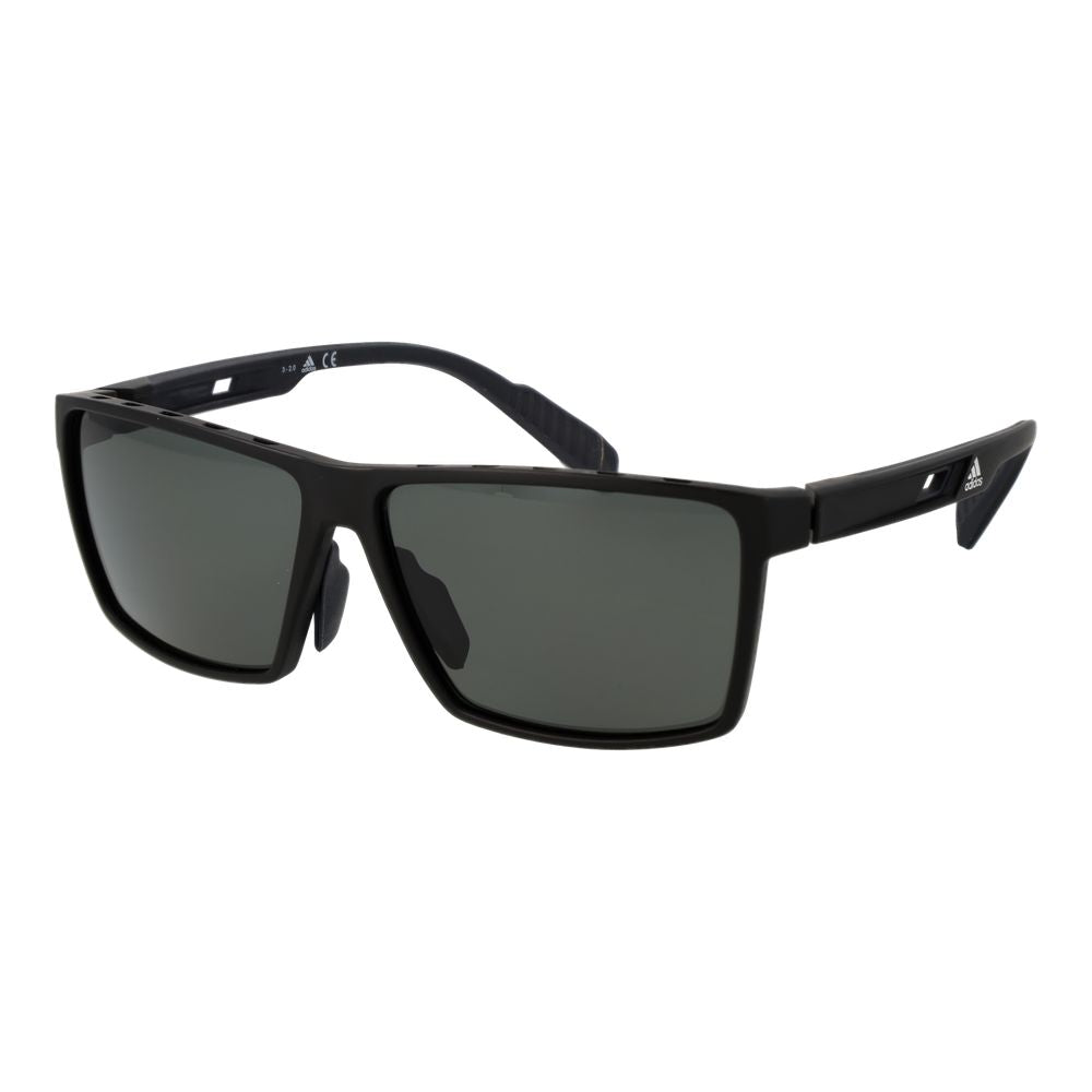 Lunettes de soleil Adidas en plastique noir