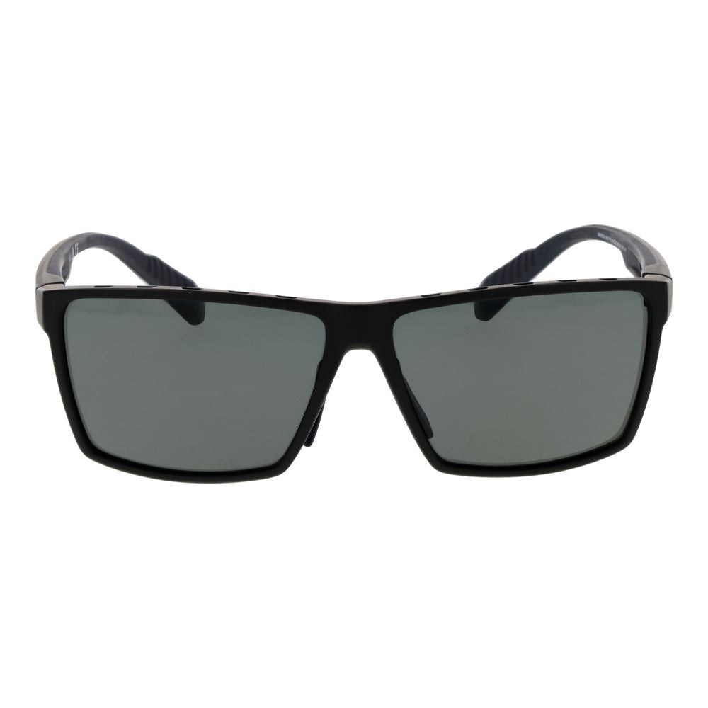 Lunettes de soleil Adidas en plastique noir