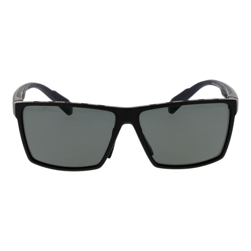 Lunettes de soleil Adidas en plastique noir