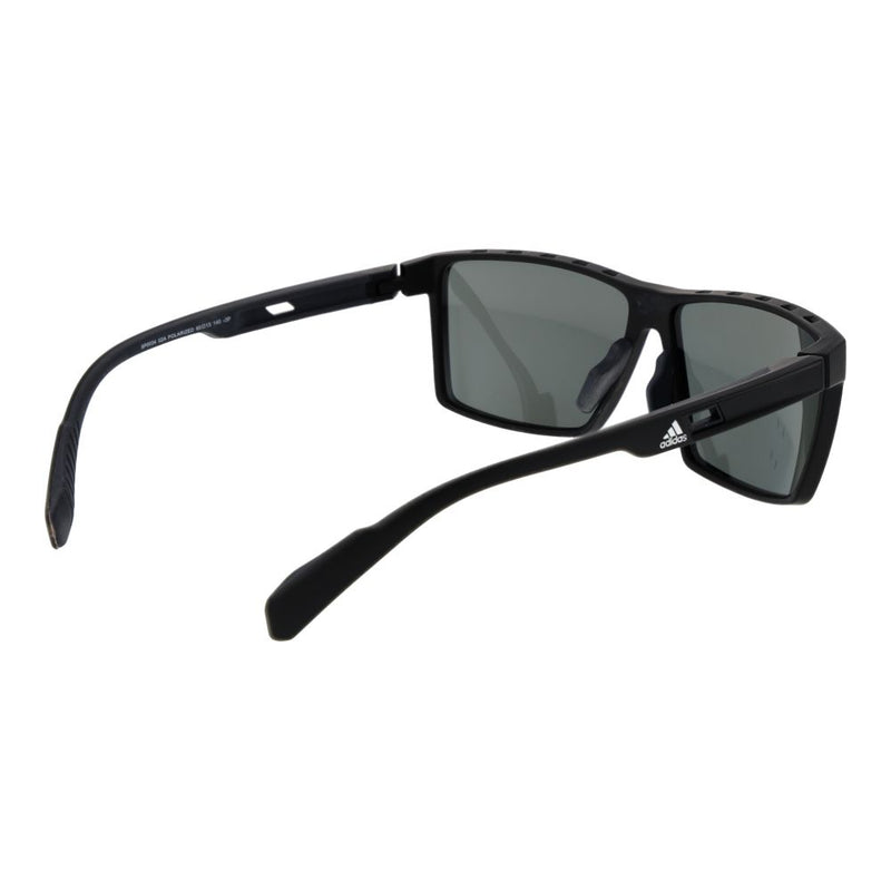 Lunettes de soleil Adidas en plastique noir