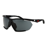 Lunettes de soleil Adidas en plastique noir