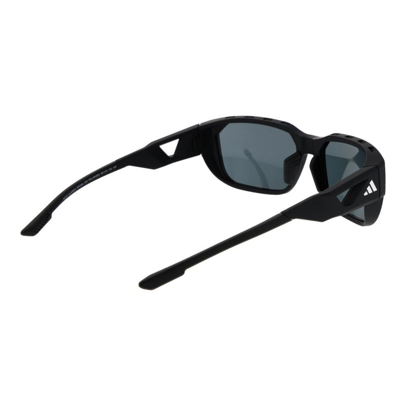 Lunettes de soleil Adidas en plastique noir