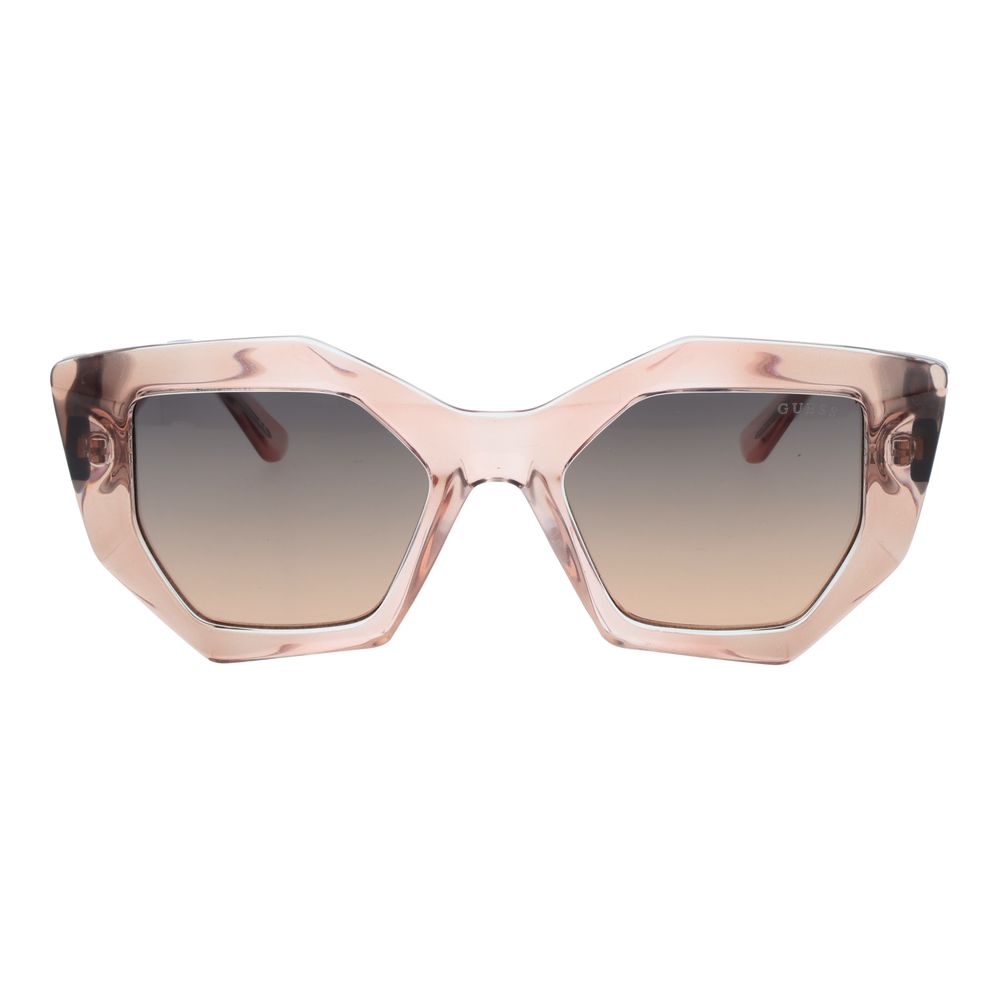 Lunettes de soleil roses en plastique Guess