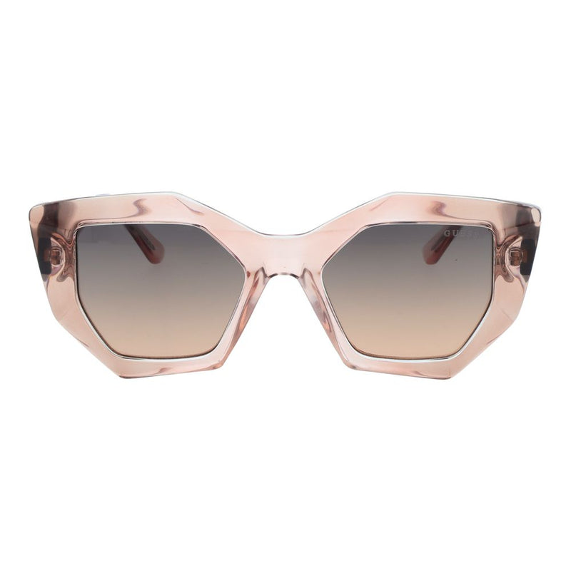 Lunettes de soleil roses en plastique Guess
