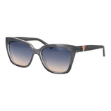 Lunettes de soleil en plastique gris Guess