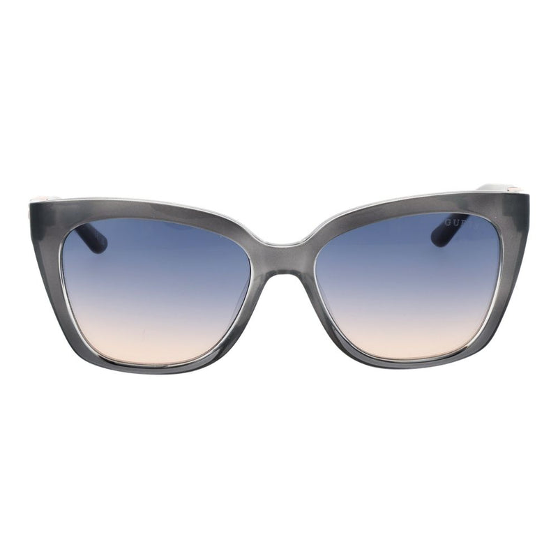 Lunettes de soleil en plastique gris Guess
