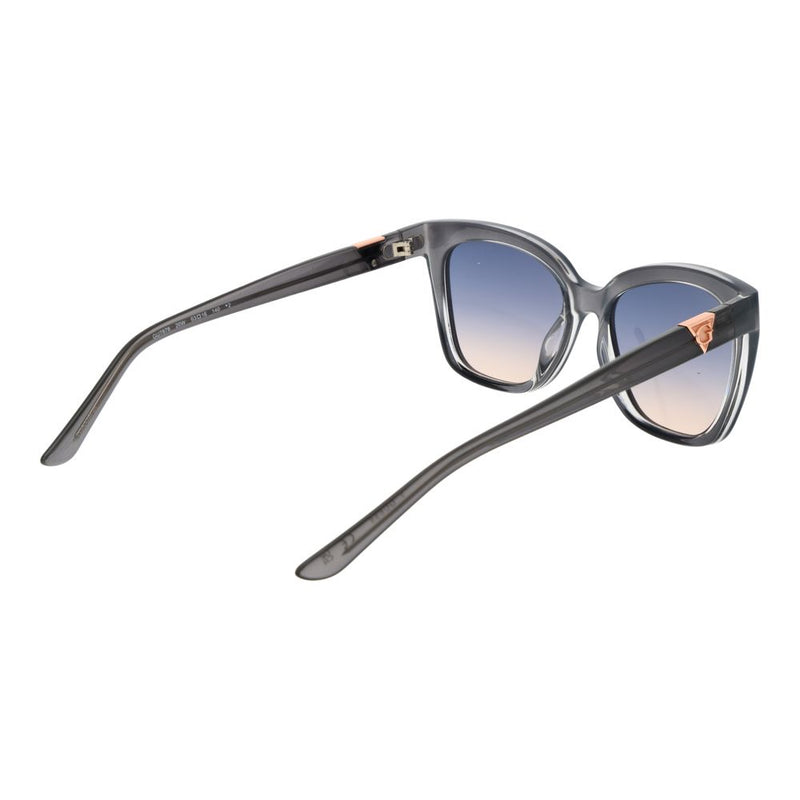 Lunettes de soleil en plastique gris Guess