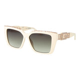 Lunettes de soleil Guess en plastique blanc