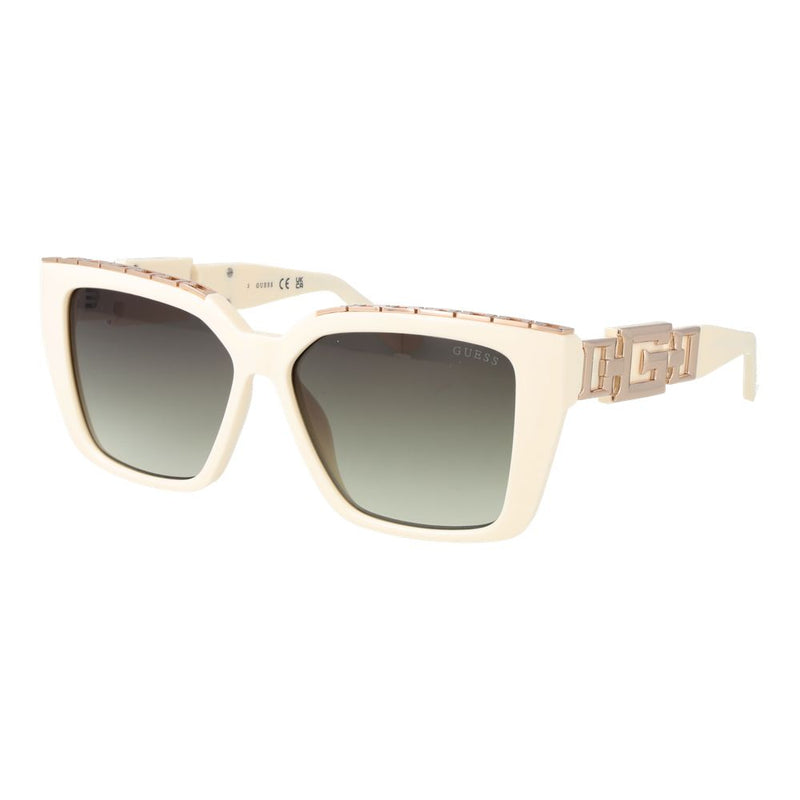 Lunettes de soleil Guess en plastique blanc