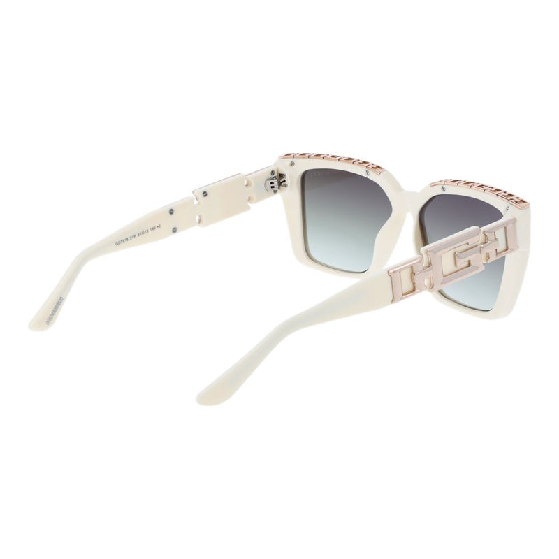 Lunettes de soleil Guess en plastique blanc