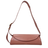Sac bandoulière en cuir rose Jil Sander