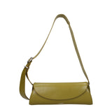 Sac bandoulière en cuir vert Jil Sander