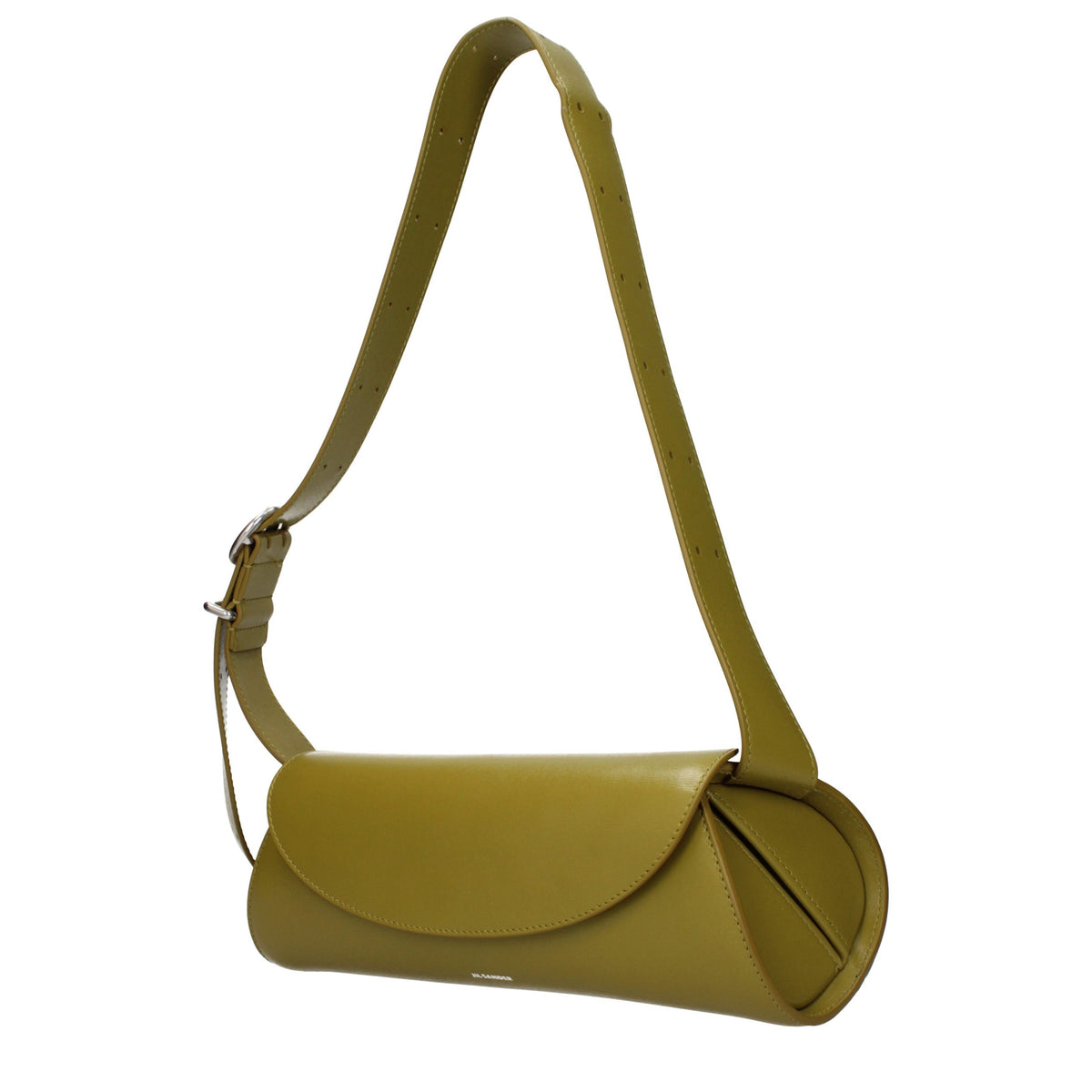 Sac bandoulière en cuir vert Jil Sander