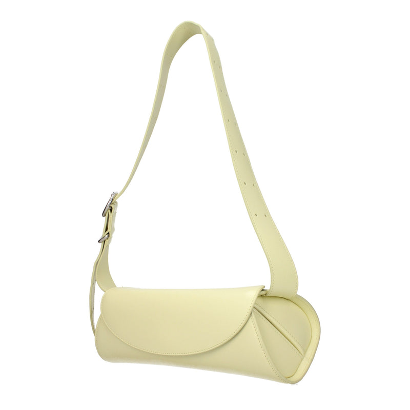 Sac bandoulière Jil Sander en cuir jaune