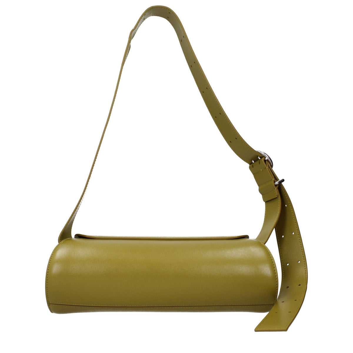 Sac bandoulière en cuir vert Jil Sander