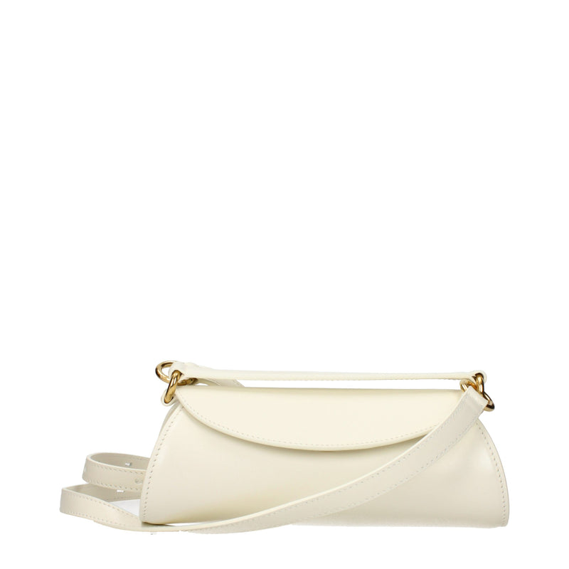 Sac à main Jil Sander en cuir beige