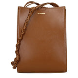 Sac bandoulière en cuir marron Jil Sander
