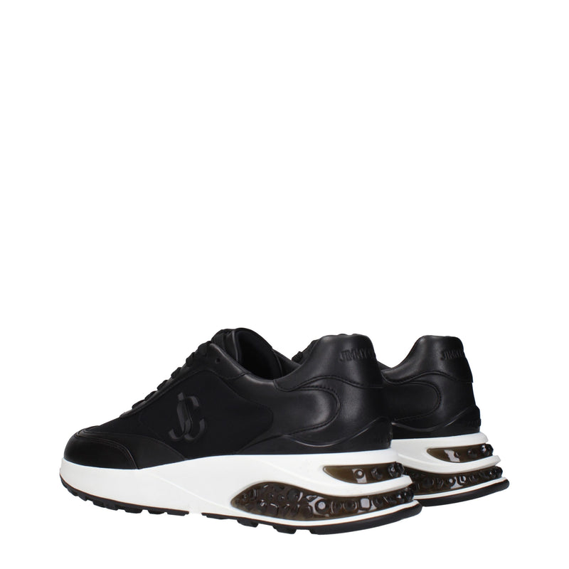 Baskets de sport Jimmy Choo en tissu noir