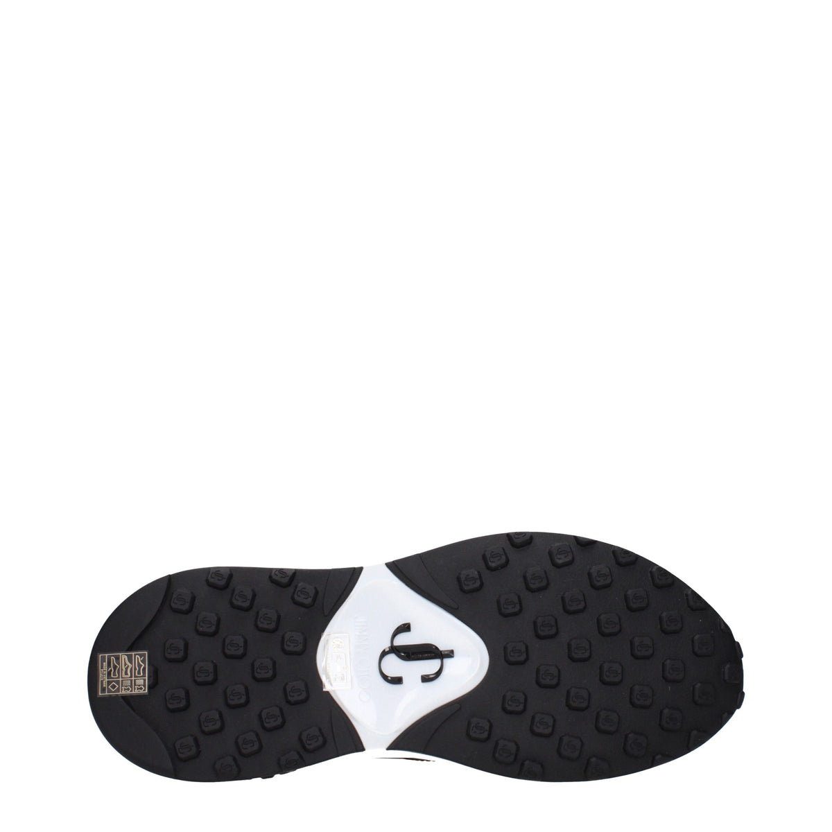 Baskets de sport Jimmy Choo en tissu noir