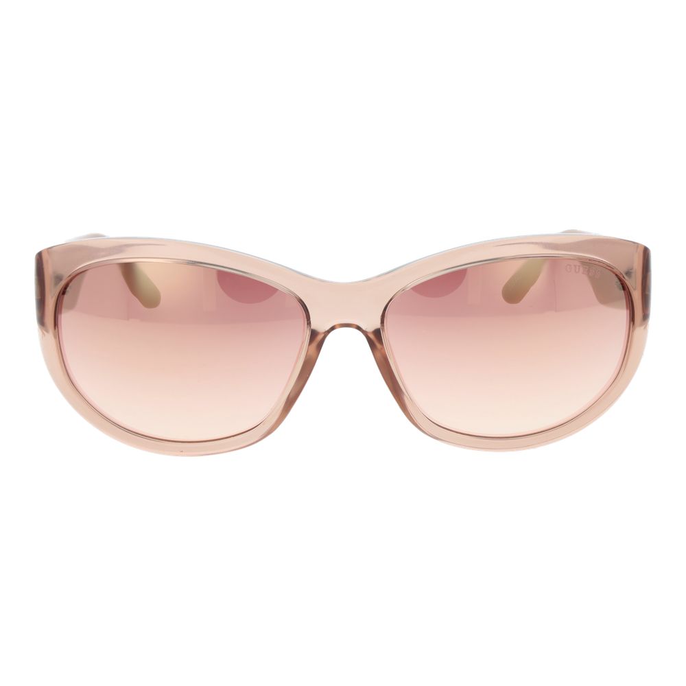 Lunettes de soleil roses en plastique Guess