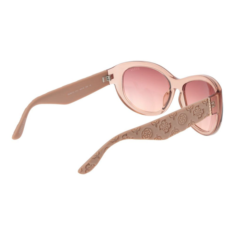 Lunettes de soleil roses en plastique Guess